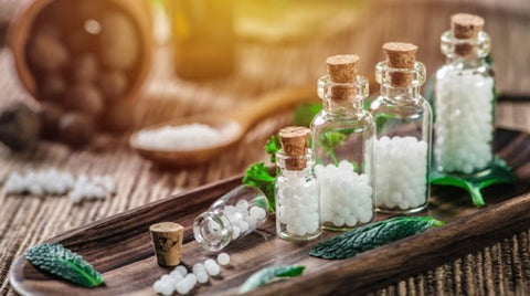 Homeopathic remedies and medicinal herbs