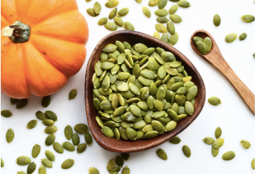 Picture of pumpkin seeds.