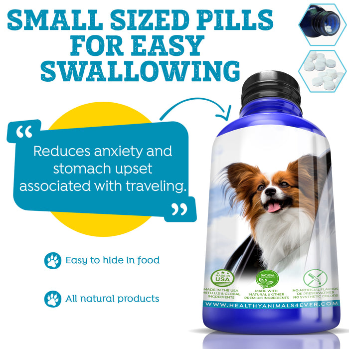 travel sickness pills for dogs