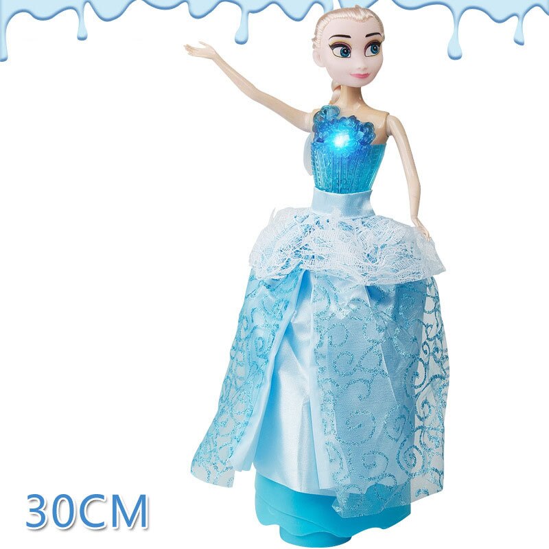 elsa spinning doll