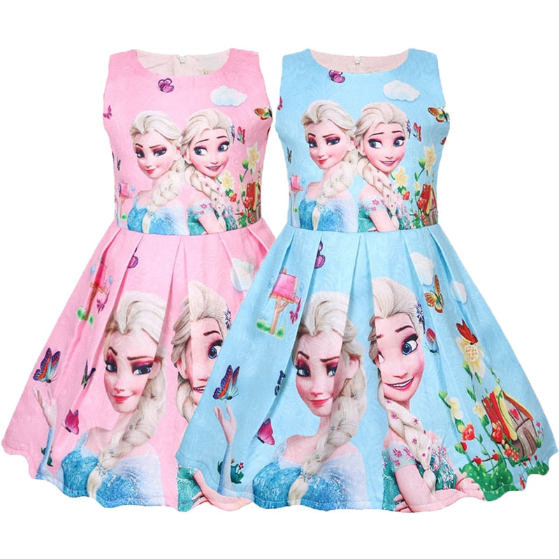 elsa and anna dress