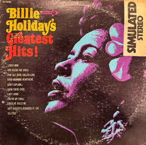 BILLIE HOLIDAYS Greatest Hits! Vinyl - All That Glitters Is Old  - Billy Joel Greatest Hits Vinyl
