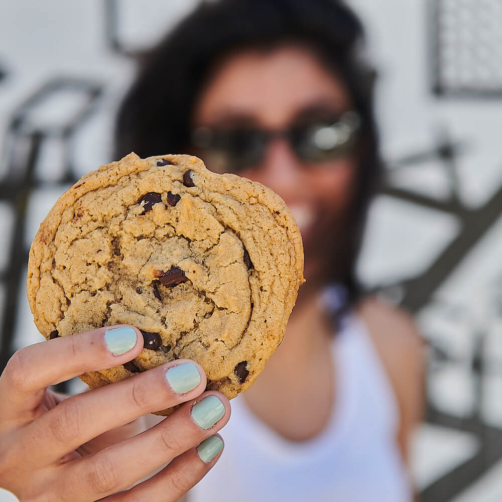 Chocolate Chip Cookie Portrait