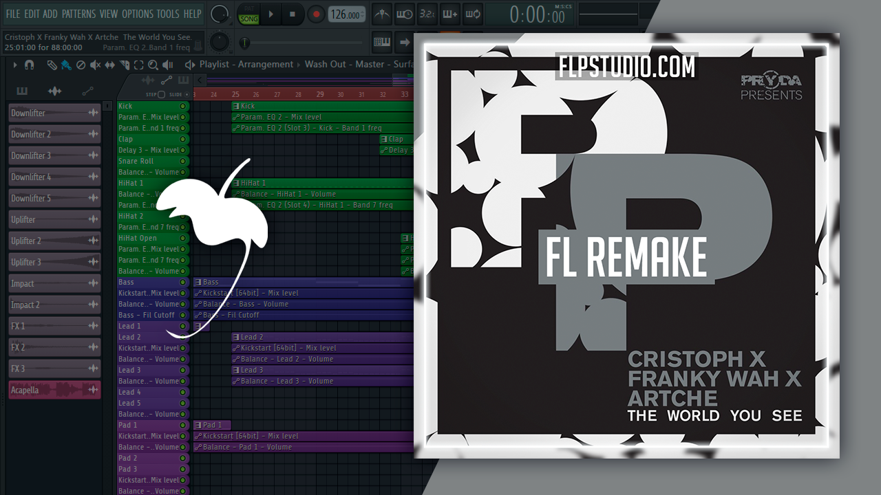 Cristoph x Franky Wah x Artche - The World You See FL Studio Remake (H –  FLP Studio