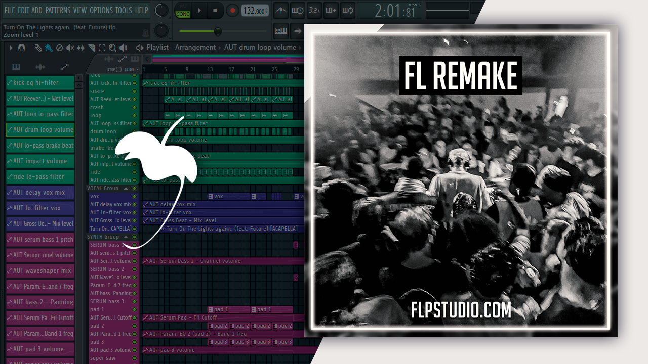 Fred Again.., Swedish House Mafia - Turn On The Lights Again.. (feat. – FLP  Studio