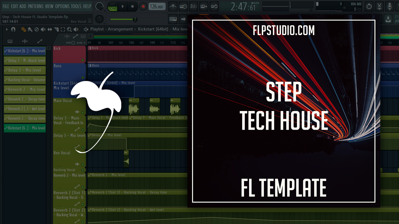 Tech House Fl Studio Template - Step (Clonee, Unkwnown7, Fisher Style) –  FLP Studio