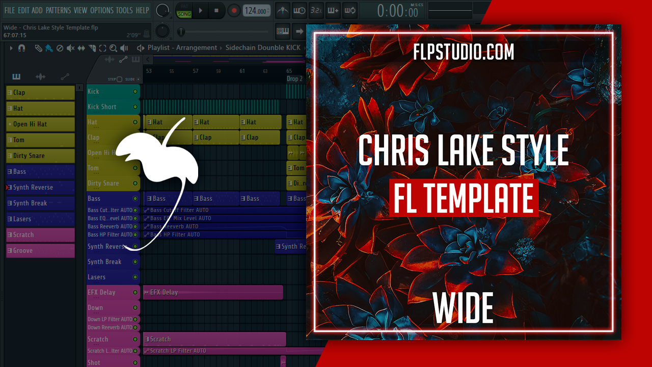 Chris Lake Style Fl Studio Template - Wide (House) – FLP Studio