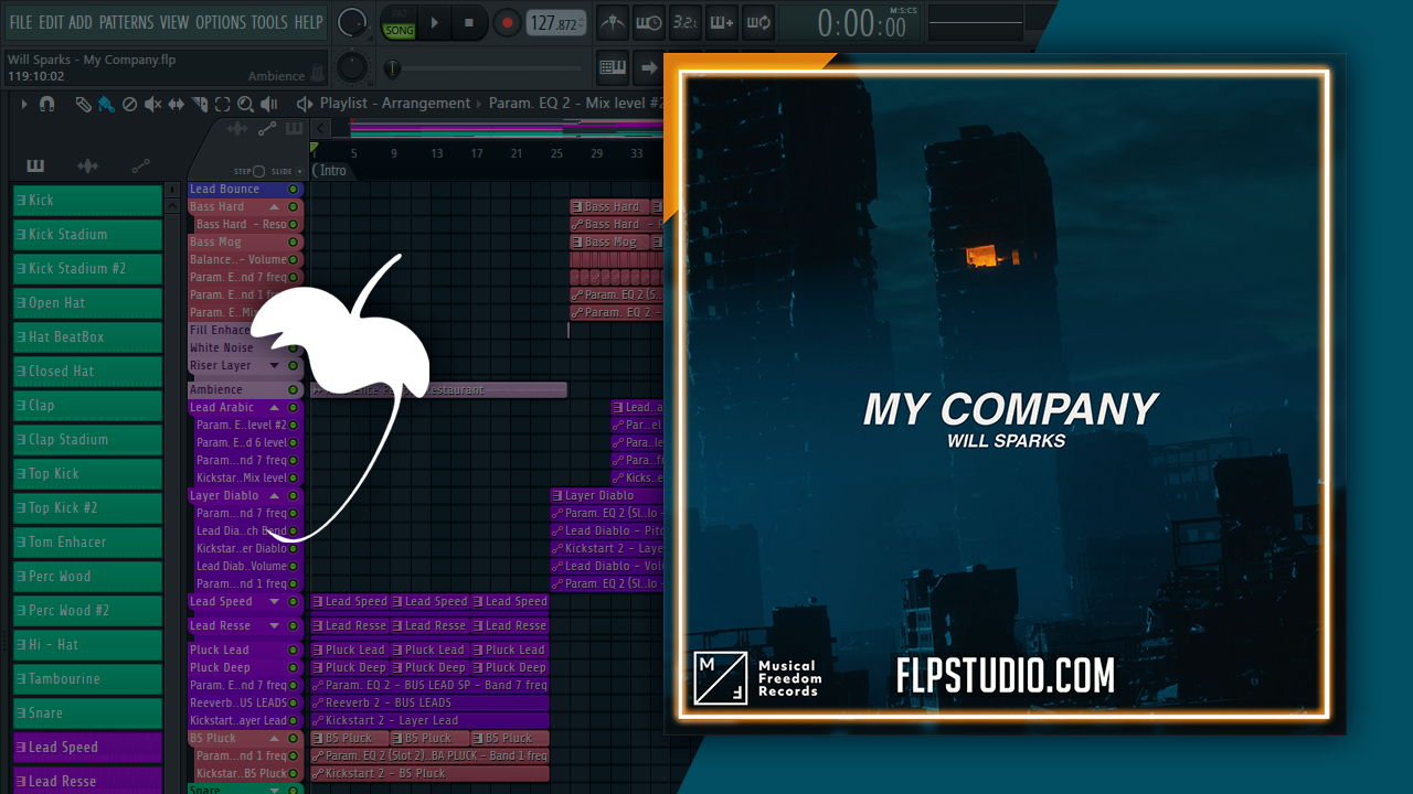 Will Sparks - My Company FL Studio Remake (Dance) – FLP Studio