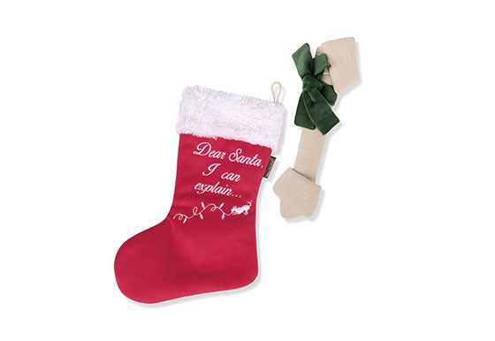 dog christmas stocking toys