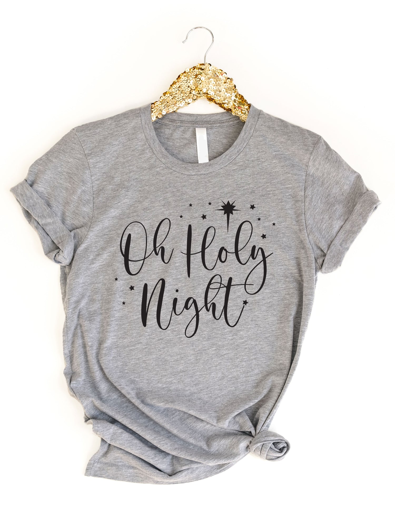 Oh Holy Night Graphic Tee – Tickled Teal LLC
