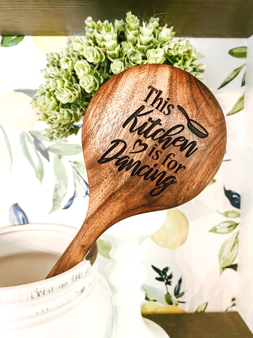 Let The Hunger Games Begin Engraved Wooden Spoon – North to South Designs