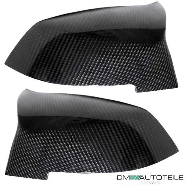Set Spiegelkappen schwarz Glanz Vorfacelift Modelle passt für BMW E90 –  Tuning King