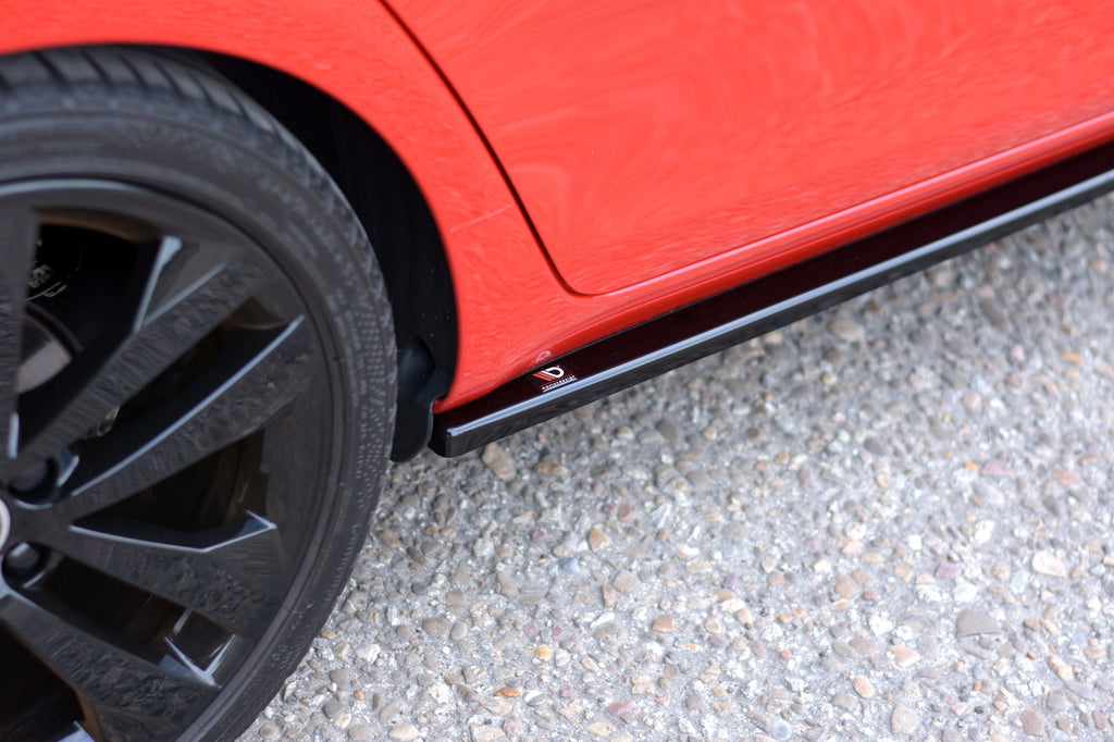 Front Ansatz für Skoda Fabia RS Mk2 schwarz matt – Tuning King
