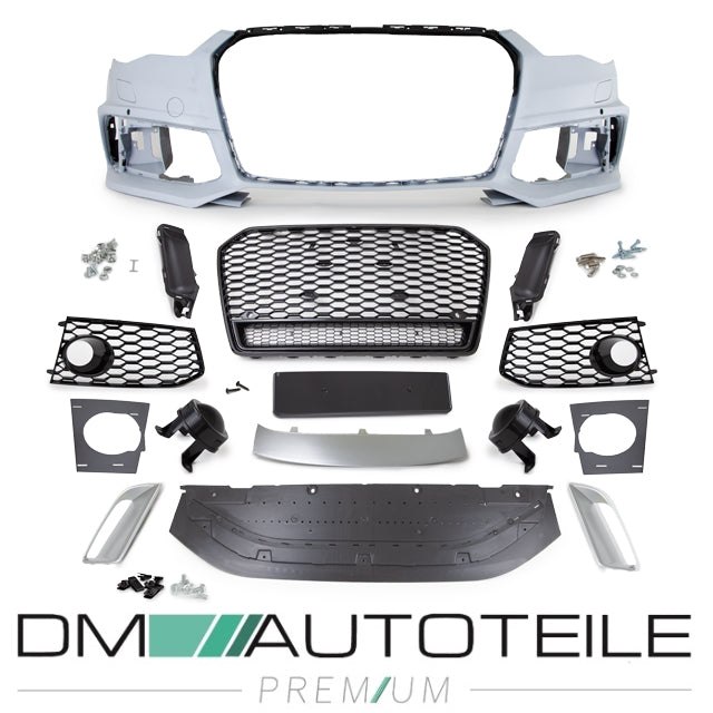 Stoßstange Gitter Abdeckung Nebelscheinwerfer L + R für VW T5 Bus