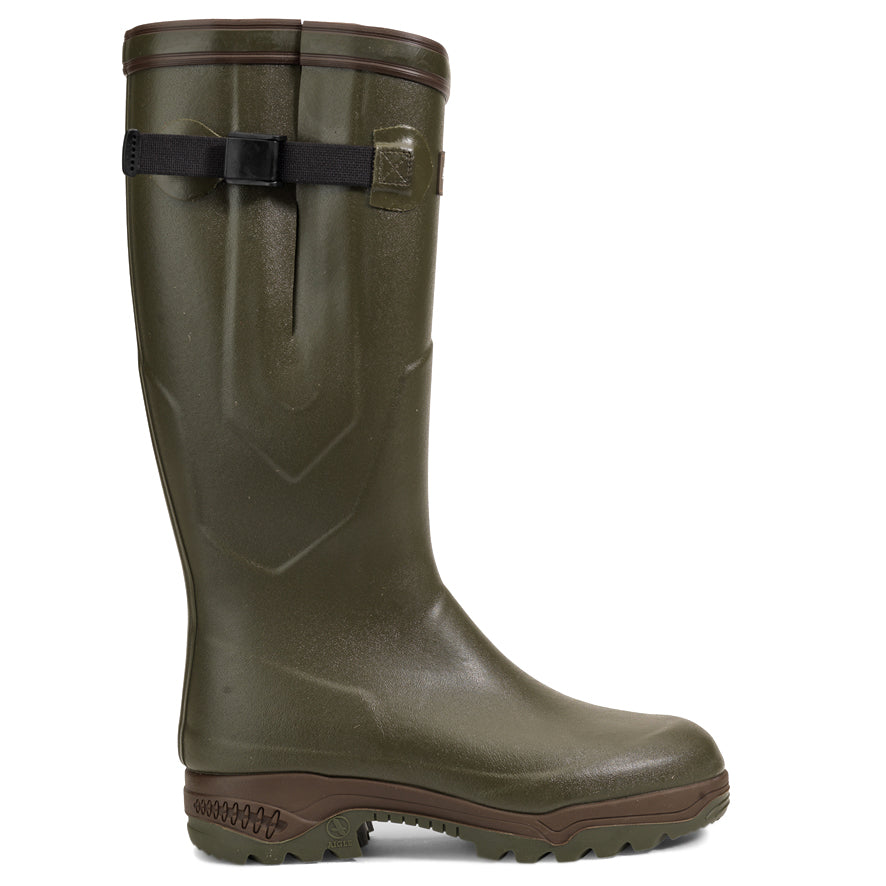 Aigle Parcours 2 Iso Rubber Wellington Boot - Khaki – Clarkes Country ...