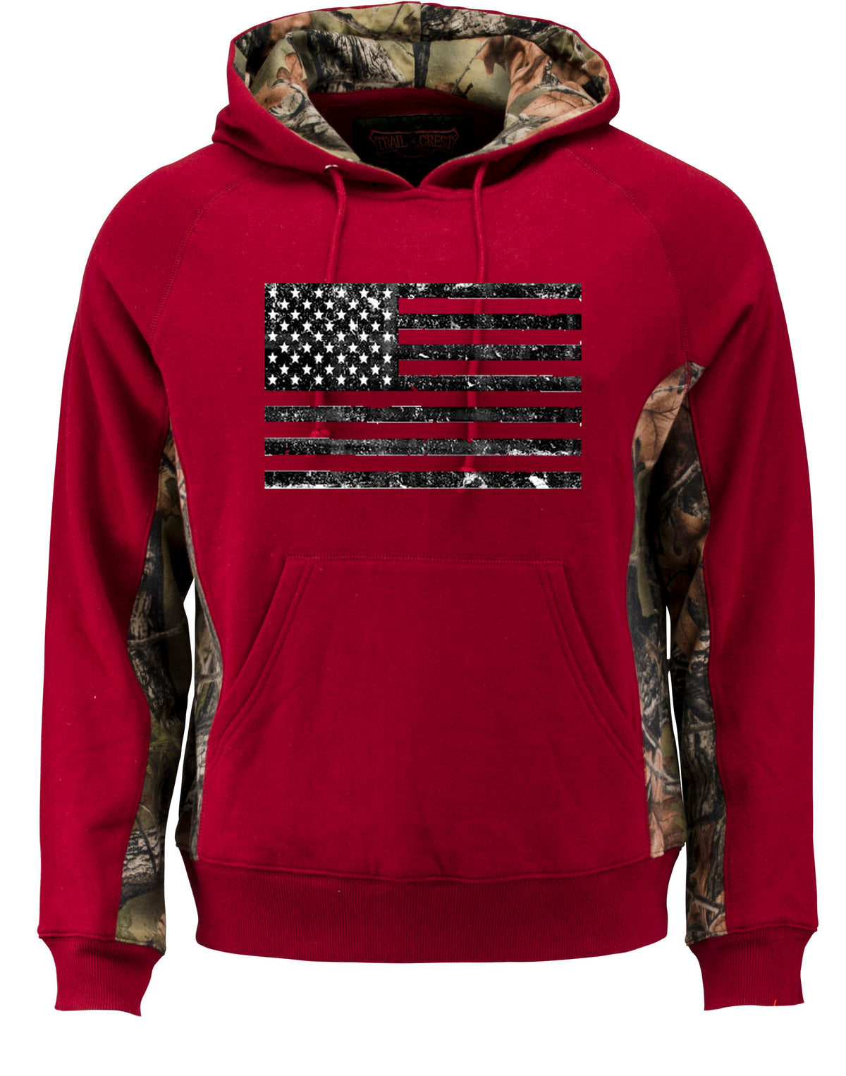 mossy oak flag hoodie