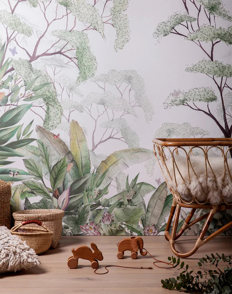 Magical Forest, Mural Wallpaper in kid's room