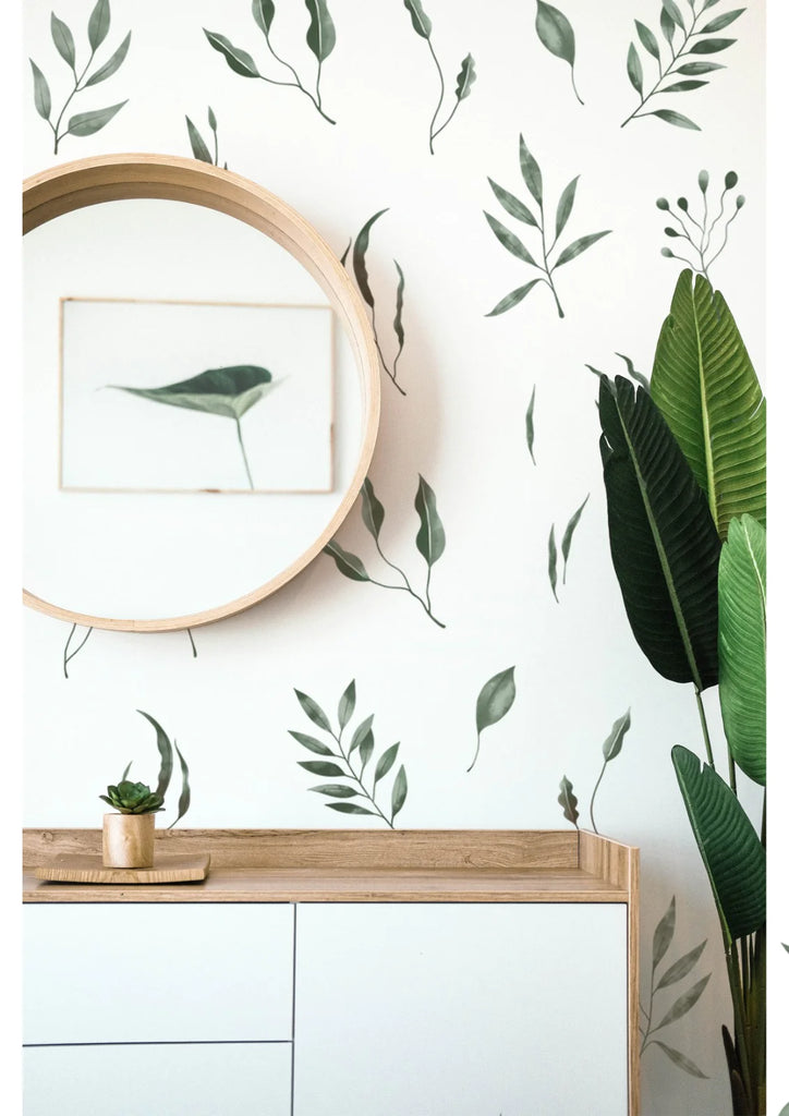 Watercolour Foliage by Megan Wallpaper