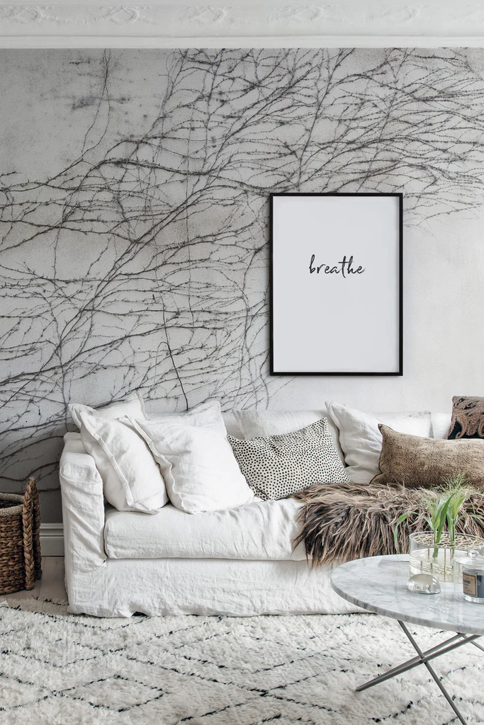 Breathe, Nature Wallpaper in living room