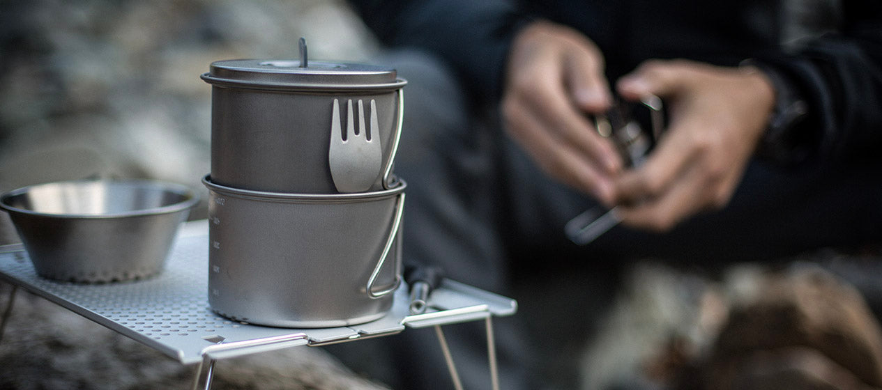 Snow Peak Titanium Trek 1400 Cookset