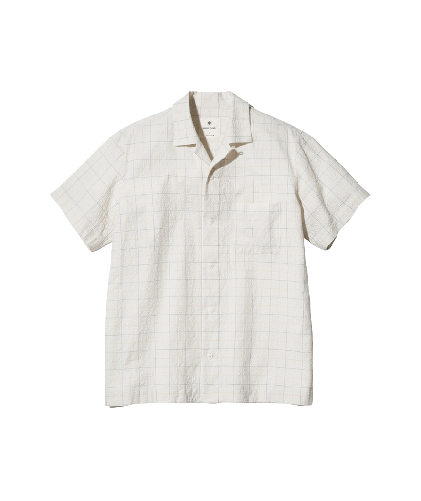 Cotton Polyester Check Shirt – Snow Peak