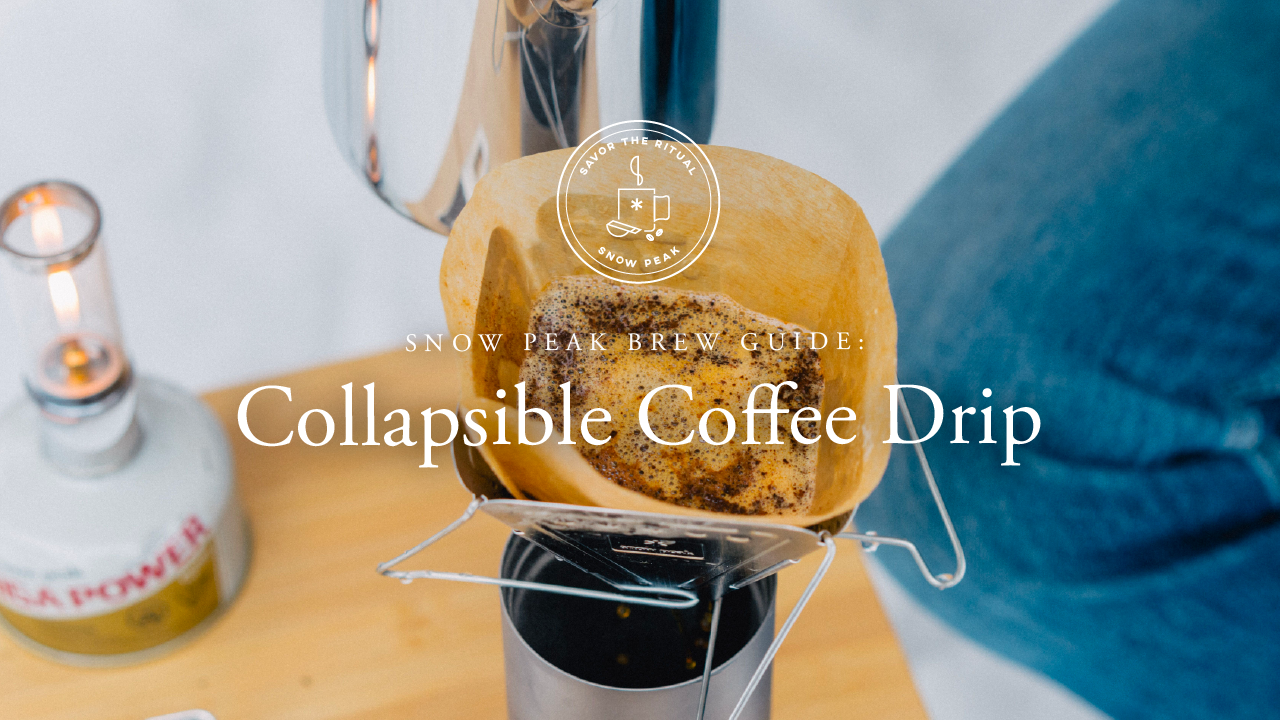 Brew Guide: Collapsible Coffee Drip – Snow Peak