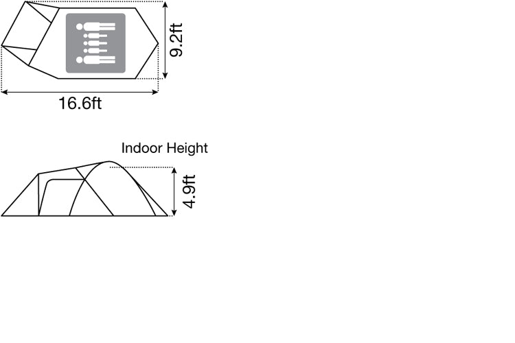 Amenity Dome Medium in Ivory specification image