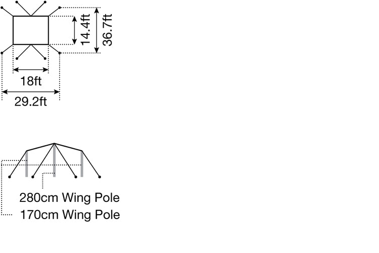 Recta Tarp L specification image