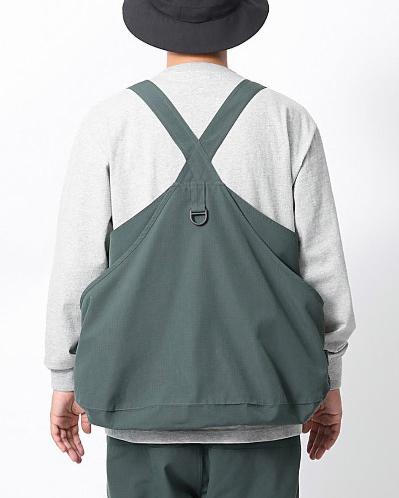 オカヤドカリ Snow Peak TAKIBI Vest OLIVE Lサイズ メンズ