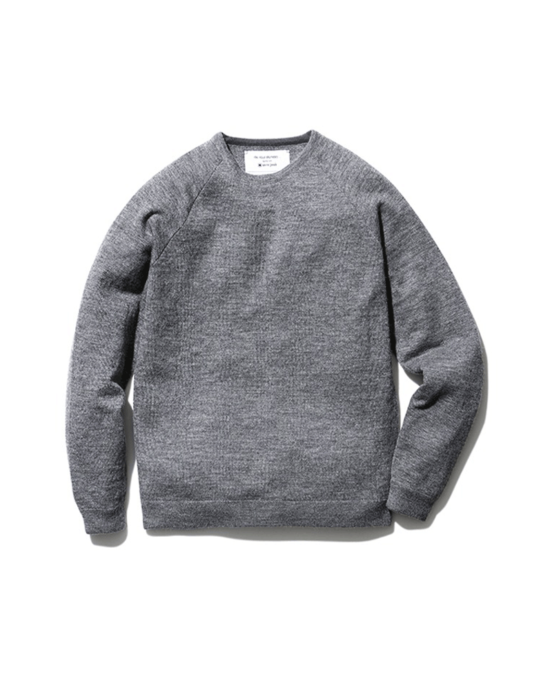 Inoue Brothers Raglan Crewneck Knit Sweater