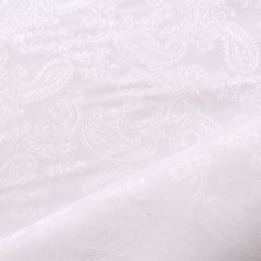 PO48 - Two Tone Paisley Jacquard Lining Fabric 100% Polyester