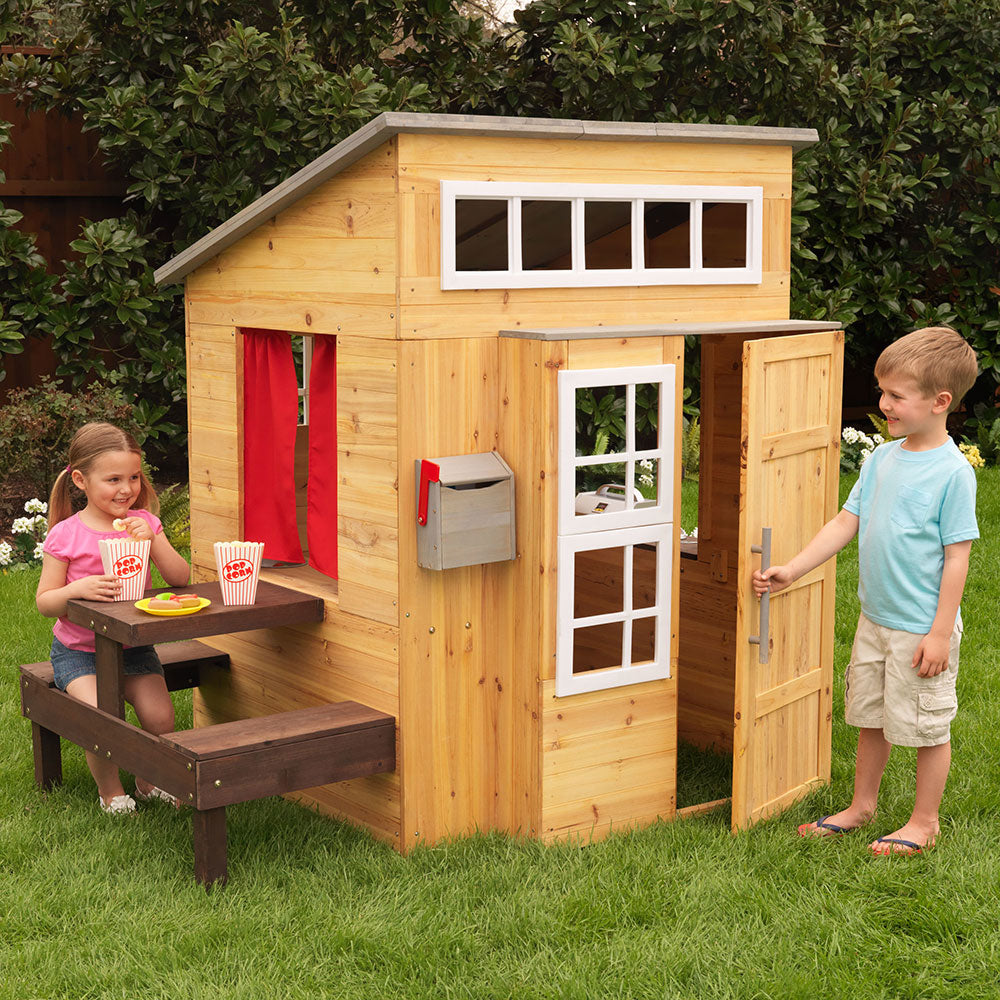 kidkraft wooden playhouse