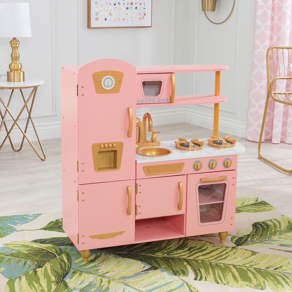 kidkraft kitchen pink