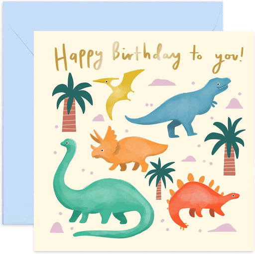 Happy Birthday Roarsome, Dinosaur Card, Dino, Birthday Boy, Birthday Girl,  Child