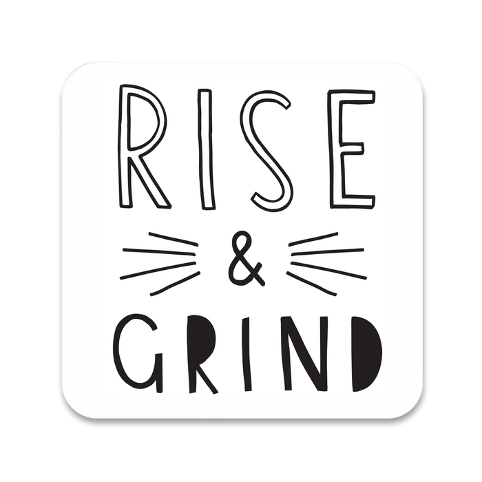 Rise And Grind Coaster Old English Company