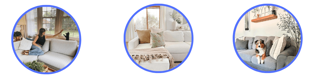 Housse Beige Coussin D'assise & Dossier - Canapé & Fauteuil 2