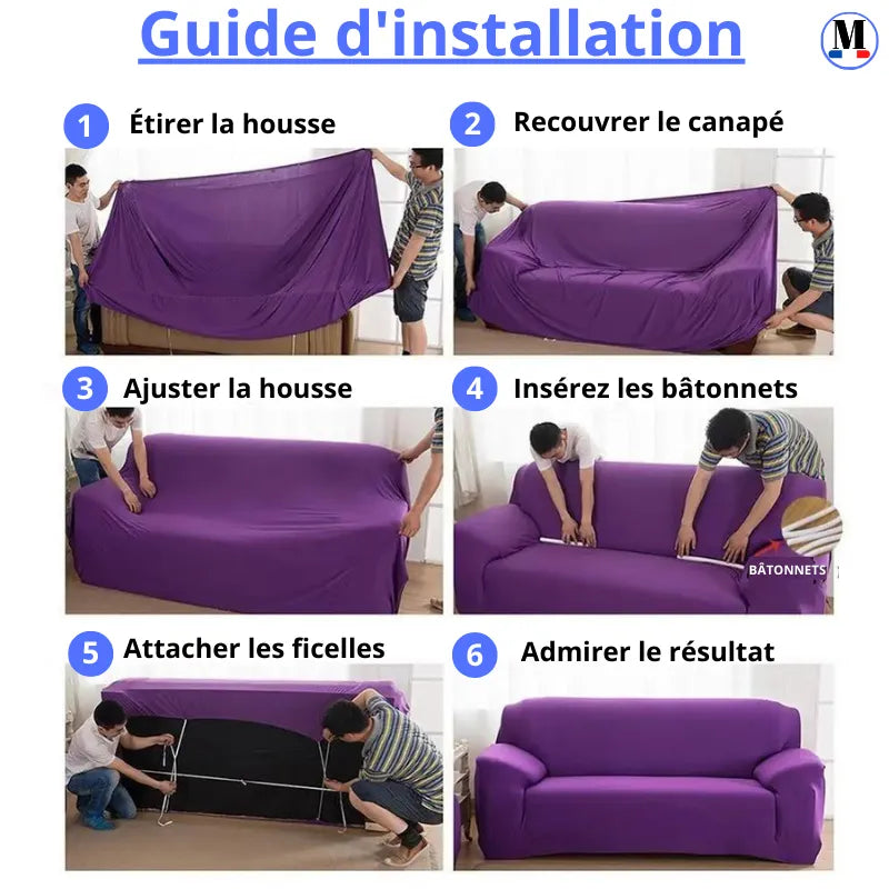 Guide Comment Mesurer et Installer une Housse de Canapé