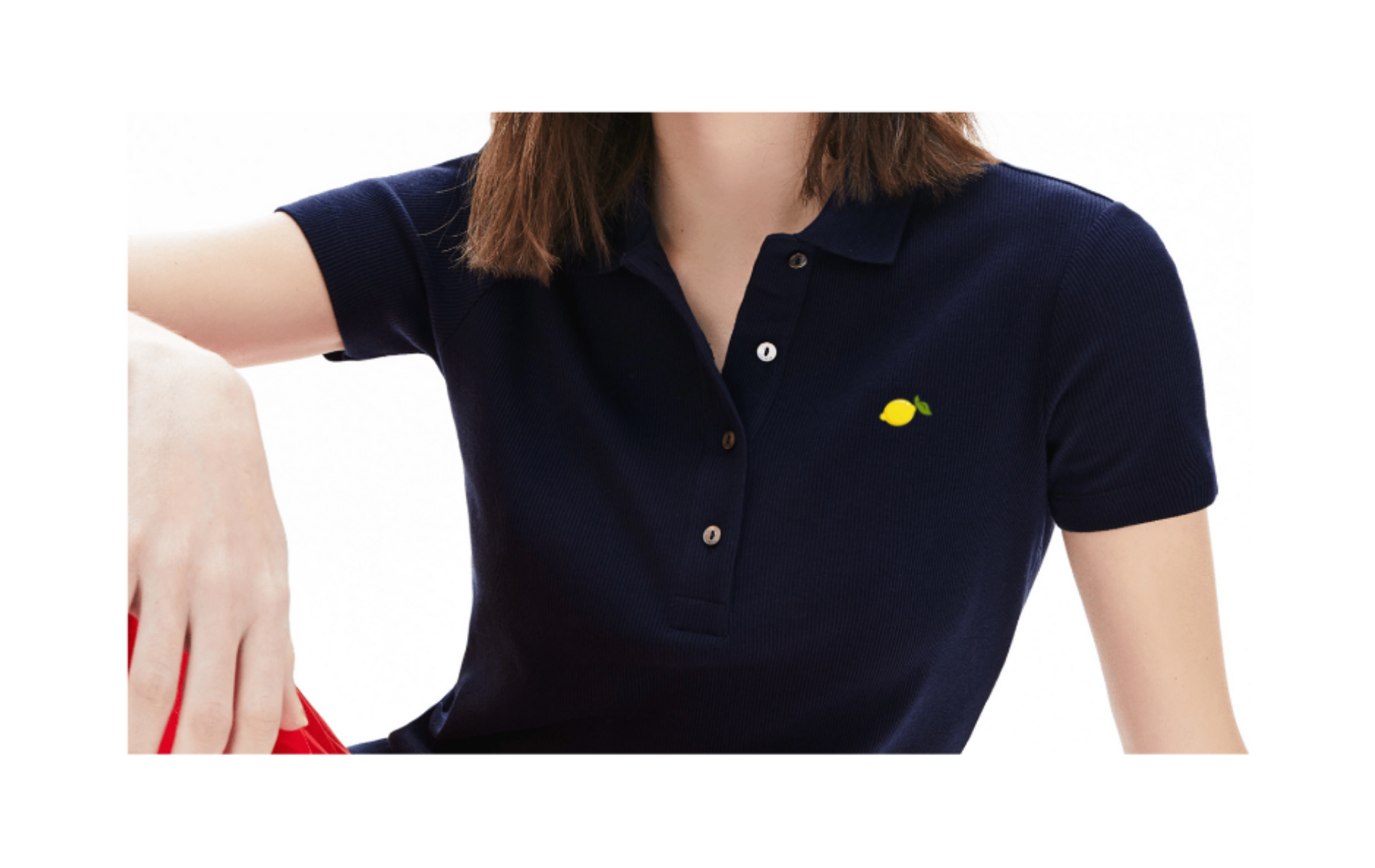 Lemon Inside - Polo Femme