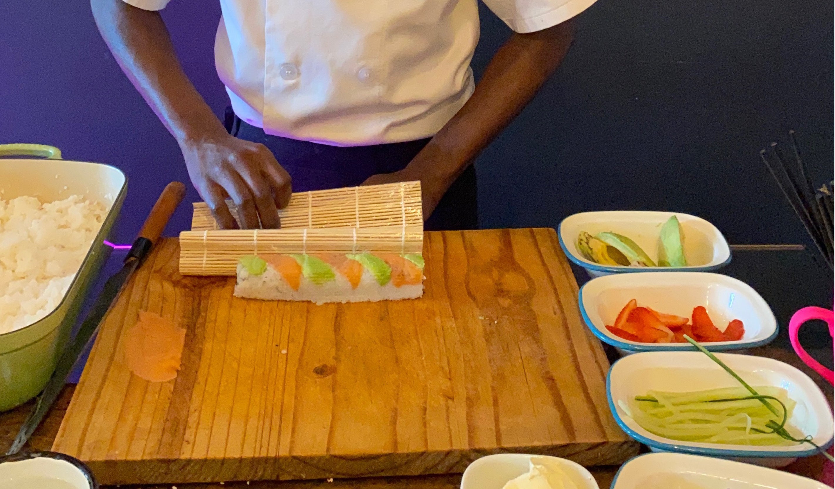 Learn Sushi Making With Chef Robbie