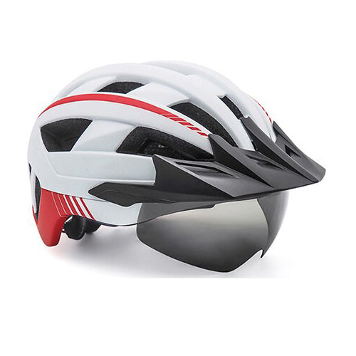 mtb helmet with visor