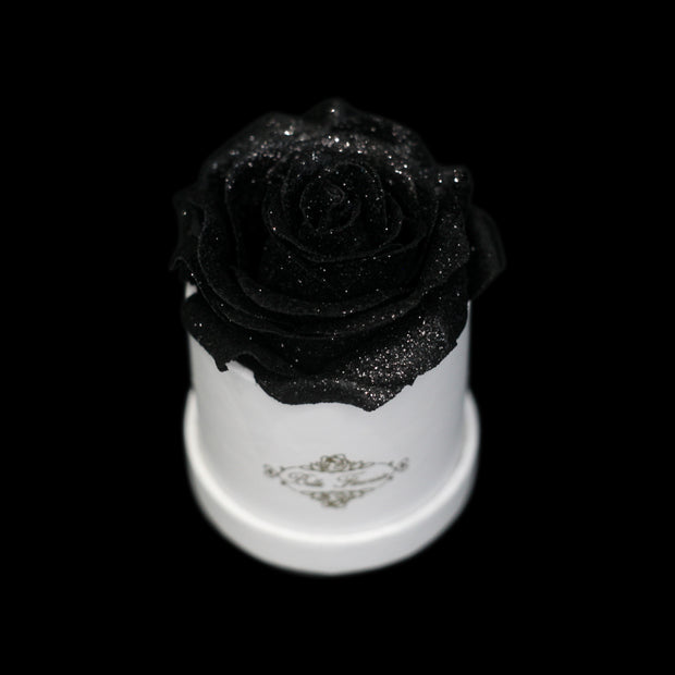 Belle Fleuriste - Bubblegum Glitter Roses Black Box – BelleFleuristeUK