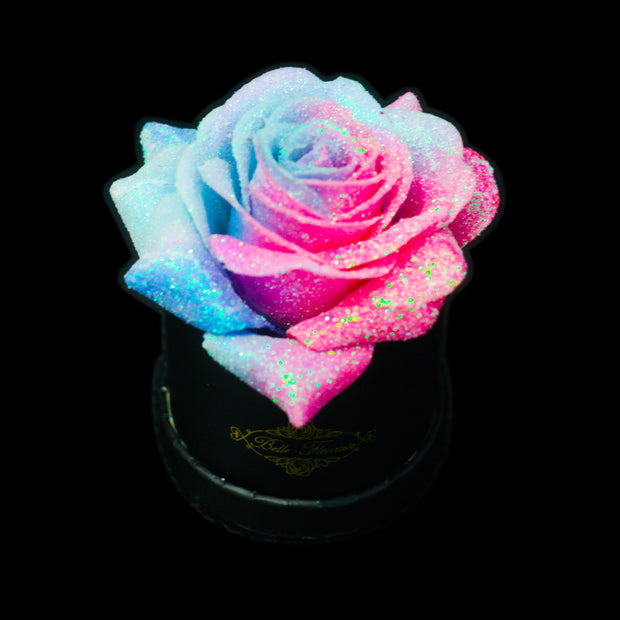 Belle Fleuriste - Mermaid Tail Glitter Roses Black Box 5 Roses –  BelleFleuristeUK