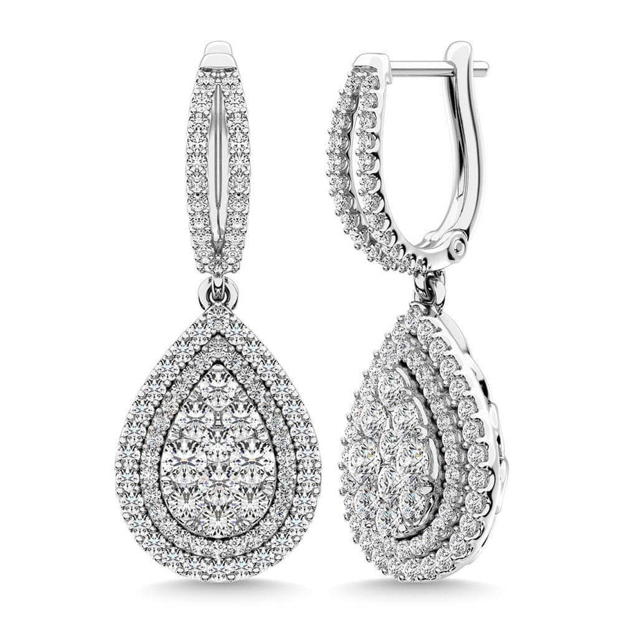 diamond danglers earrings