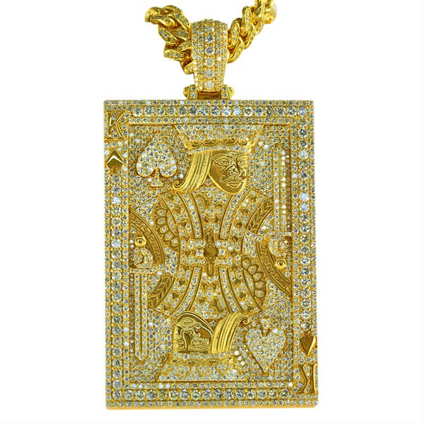 king of diamonds pendant