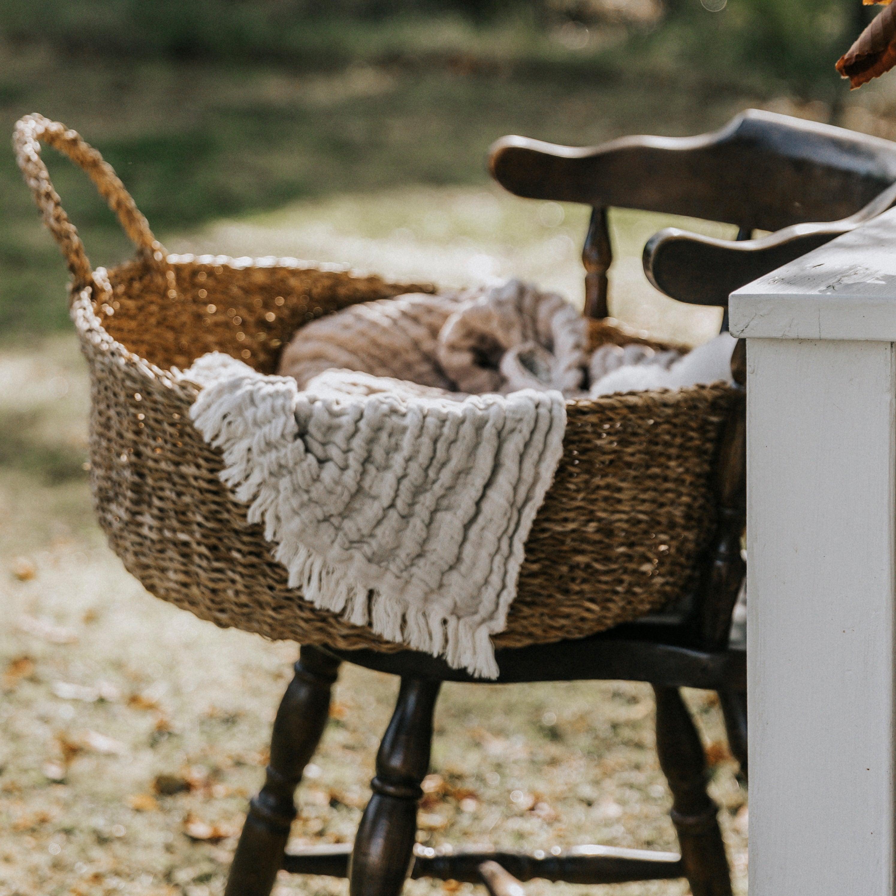 Garbo&Friends Mellow Linen Blanket | online at Beluga Kids