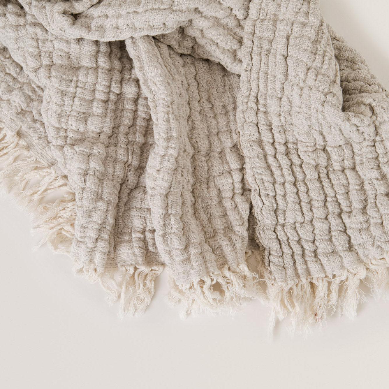 Garbo&Friends Mellow Linen Blanket | online at Beluga Kids