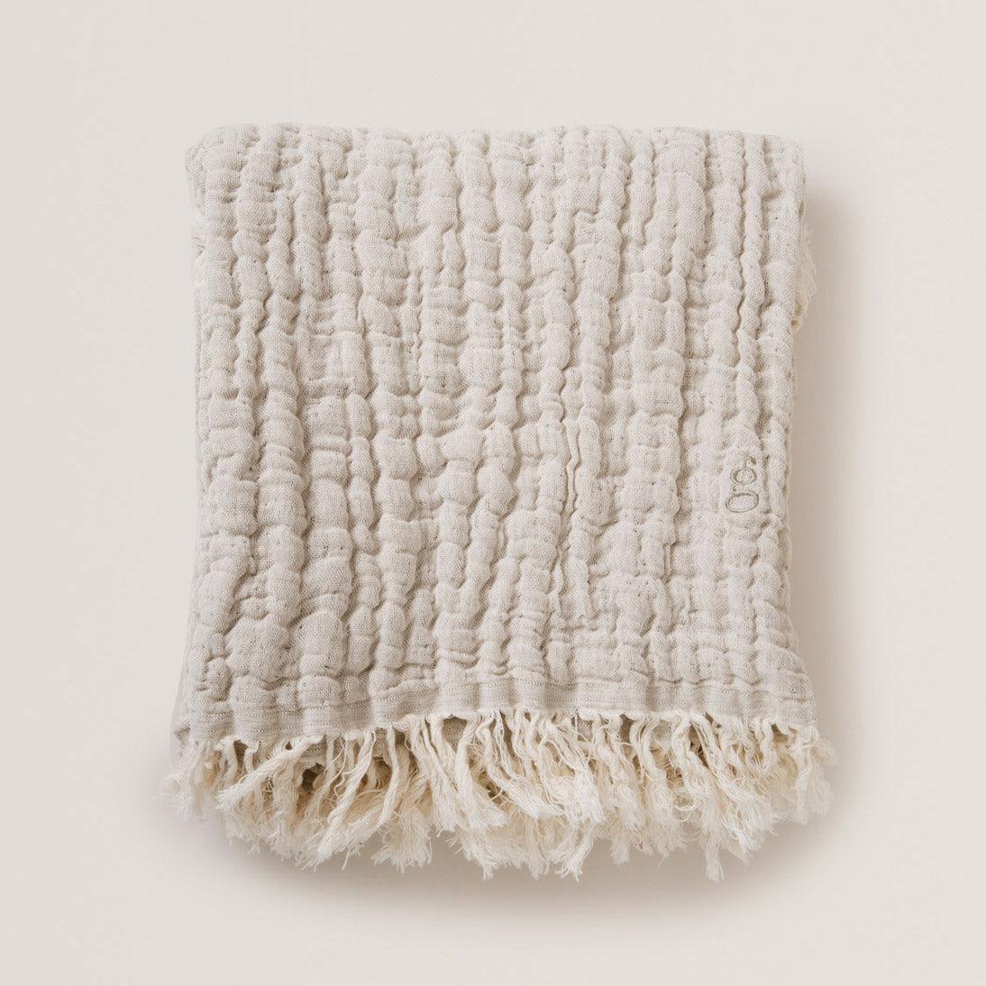 Garbo&Friends Mellow Linen Blanket | online at Beluga Kids