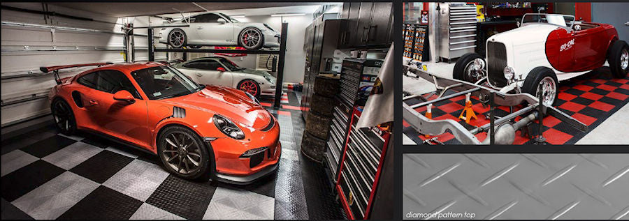 RaceDeck Porsche RS Sticker - RaceDeck Garage Floors