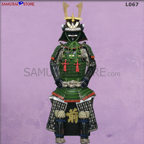 L073 (即納品) 黒糸威胸取鎬二枚胴具足 - サムライストア SAMURAI STORE