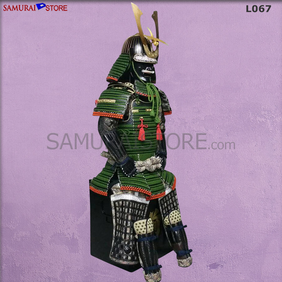 L001 赤二枚胴具足 鎧 等身大 - サムライストア SAMURAI STORE